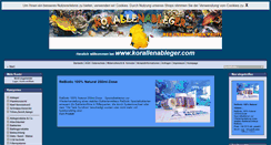 Desktop Screenshot of korallenableger.com